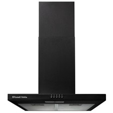 Russell Hobbs 60cm Chimney Cooker Hood - Black RHTCH600B1B