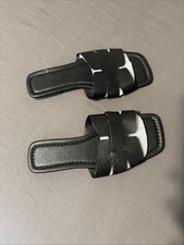 Black Sandals Women Size 4.5