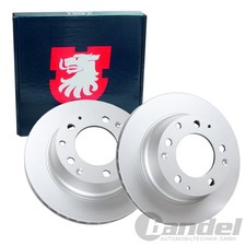 2x JP GROUP 290mm BREMSSCHEIBEN HINTEN passend für PORSCHE 911 | 1663200100
