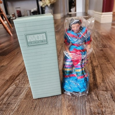 Avon International Porzellan Puppe Sammlung Lupita aus Mexiko 1990 Vintage Box