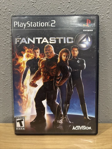 Fantastic 4 (PS2 Sony PlayStation 2) Resurfaced Good Condition