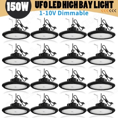 16X 150W UFO LED High Bay Light Shop Lights Industrial Commercial Warehouse Lamp