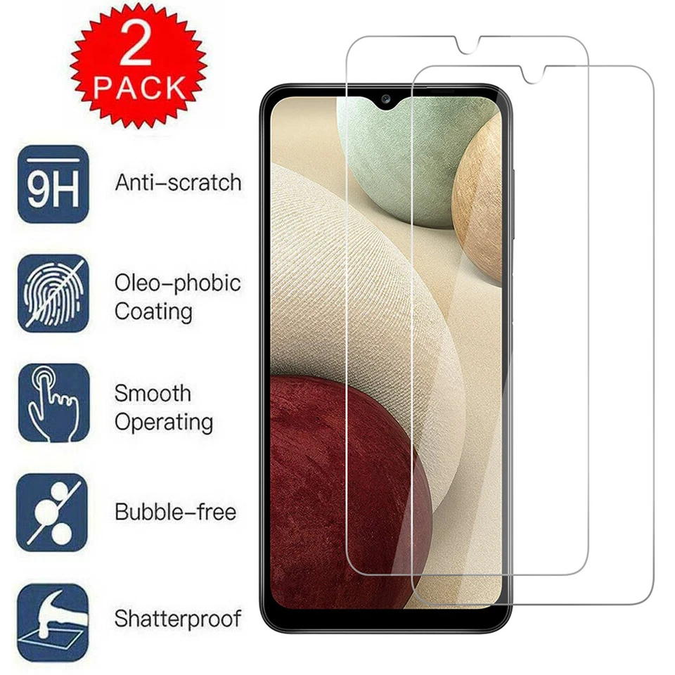 For Samsung Galaxy A10e A21 A12 A32 5G Case Glitter TPU Cover+Screen Protector - Image 2 of 4