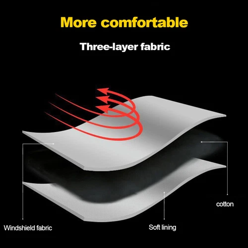 Mens Quilted Padded Bomber Jacket Biker Puffer Jacket Coat Warm Winter Zip Up - Picture 8 of 19