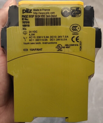 Pilz 787510 safety relay UPS Shipping