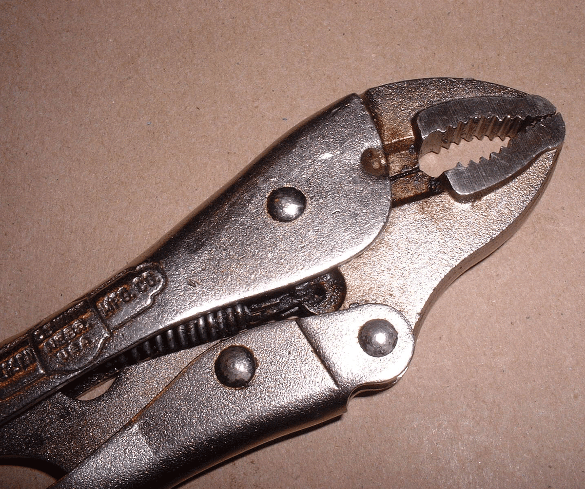 Vintage Petersen 7WR Vise-Grip Locking Pliers Made in Dewitt
