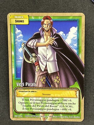 ONE PIECE TCG PROMO VERI PIRATES G3-W14 ITA NM