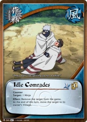 Idle Comrades - M-965 - Common - Unlimited Edition - Foil Hero's Ascension NM/LP