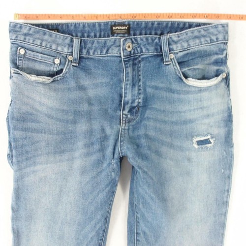 Mens SuperDry 02 TRAVIS Slim Skinny 