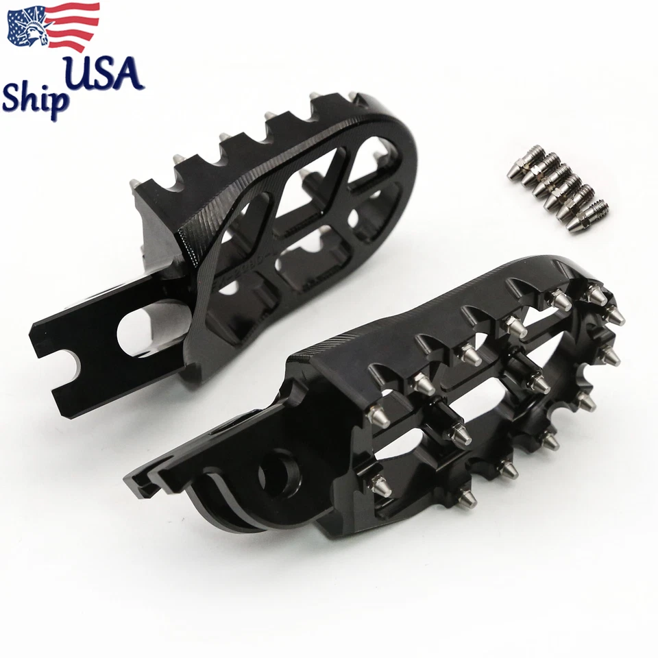 Clavos pivotantes CNC estriberas pedal reposapiés clavijas para Kawasaki KX250 2005-2008 2006 Foto 2 de 4