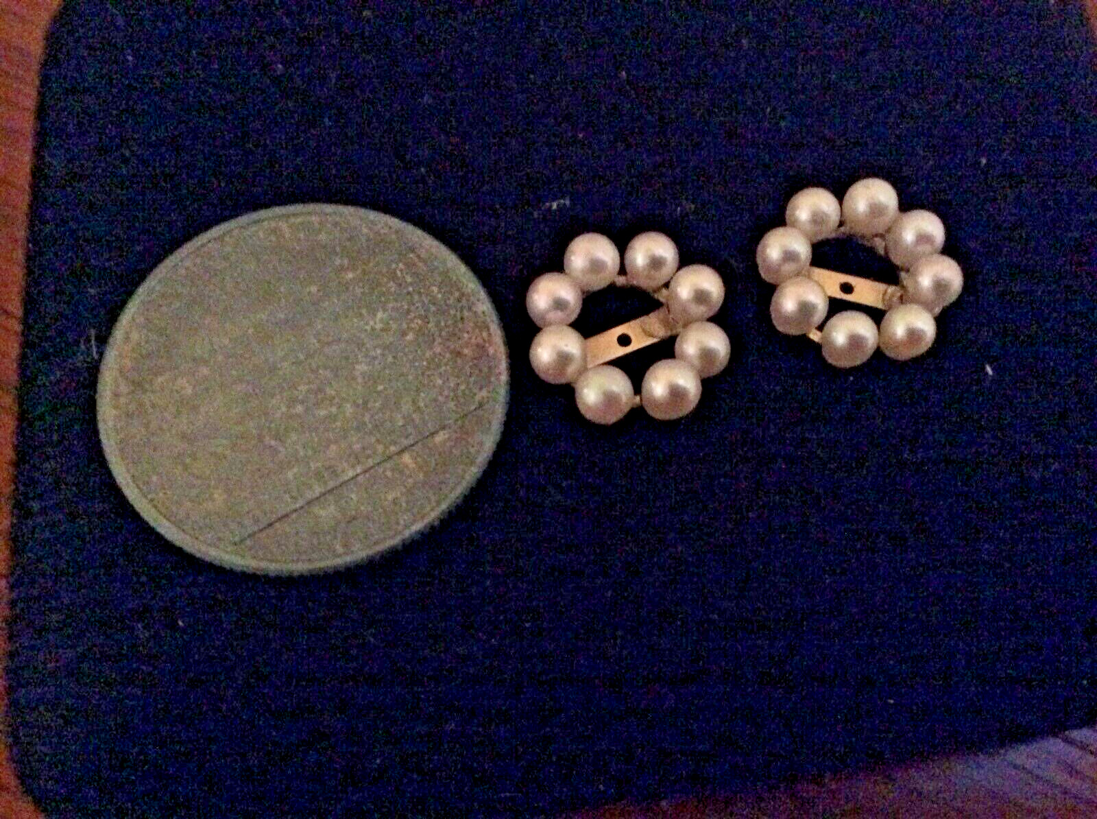 14 K Yellow Gold Cultured Pearl Earring Jackets