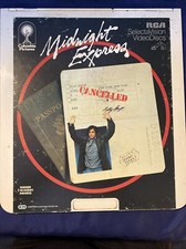 Midnight Express 1978 CED RCA VideoDisc Oliver Stone Vintage