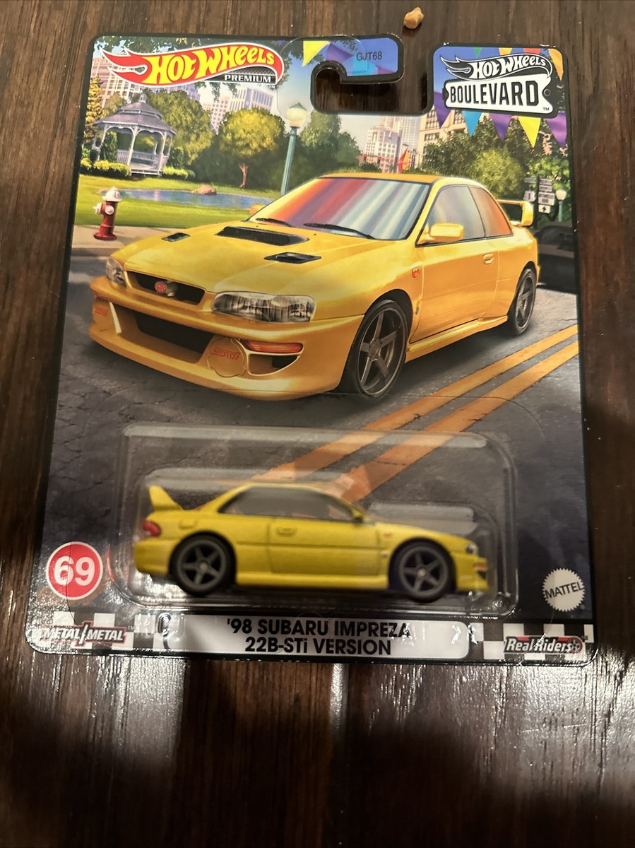 2023 HOT WHEELS BOULEVARD 1998 SUBARU IMPREZA 22B STI VERSION 69