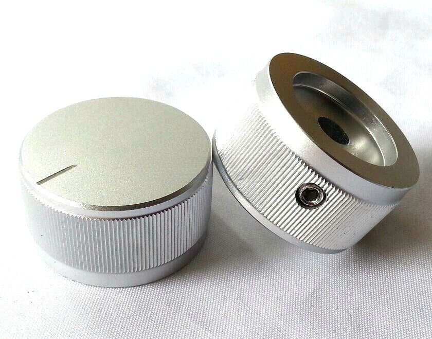 for Audio tube amp DIY 6.0mm 30x16mm Aluminium volume potentiometer Knob