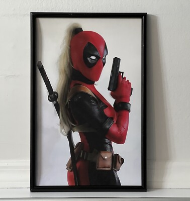 Lady Deadpool Marvel Movie POSTER Deadpool And Wolverine
