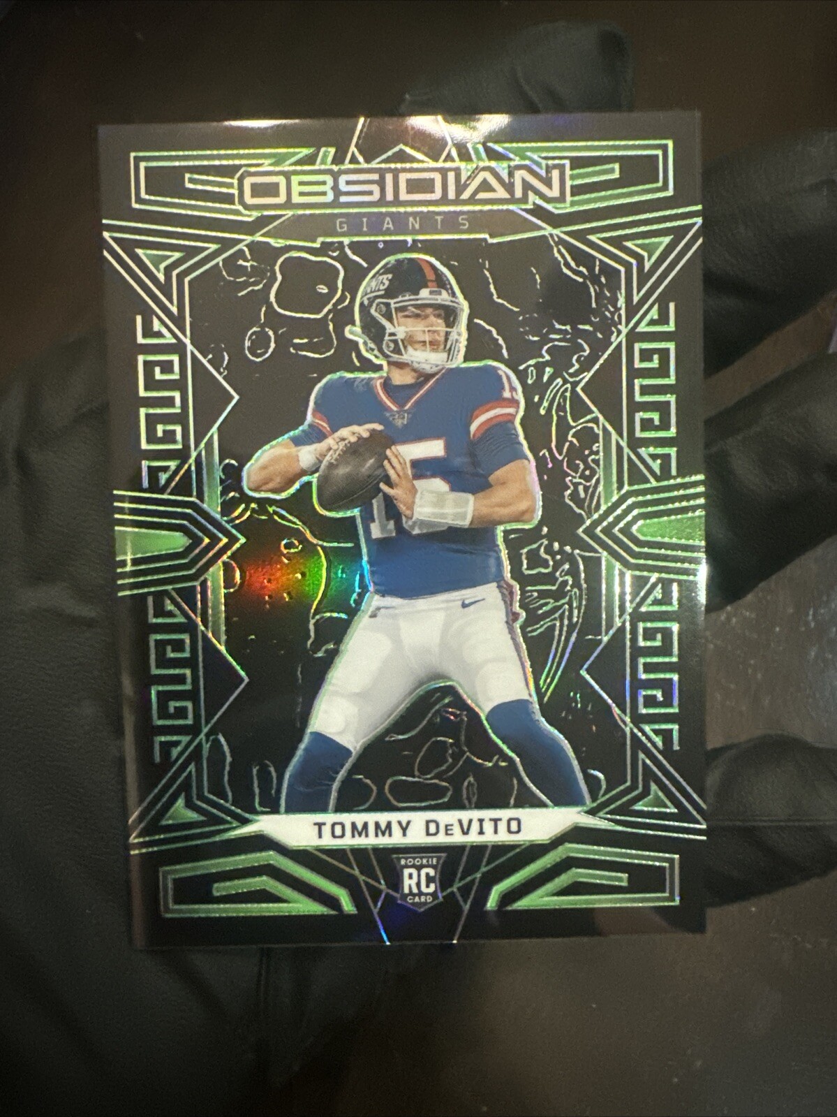 Tommy DeVito Rookie SSP 2023 Obsidian, Green Electric Etch 5/25🔥🔥🔥🔥
