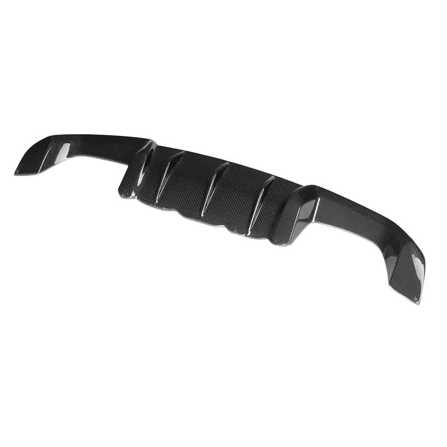 REAL Carbon Fiber Rear Bumper Diffuser Lip Kit For BMW F87 M2 Coupe 2DR 2016-20 - Image 2 of 4