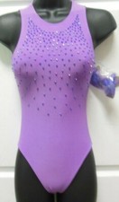 beaded high neck leotard great for gymnastics dance medium child floral hdp