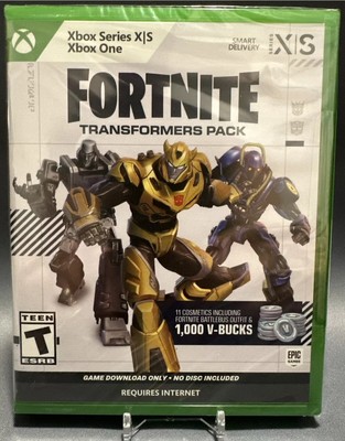 Fortnite Transformers Pack (Xbox Series X, S) - New, Sealed