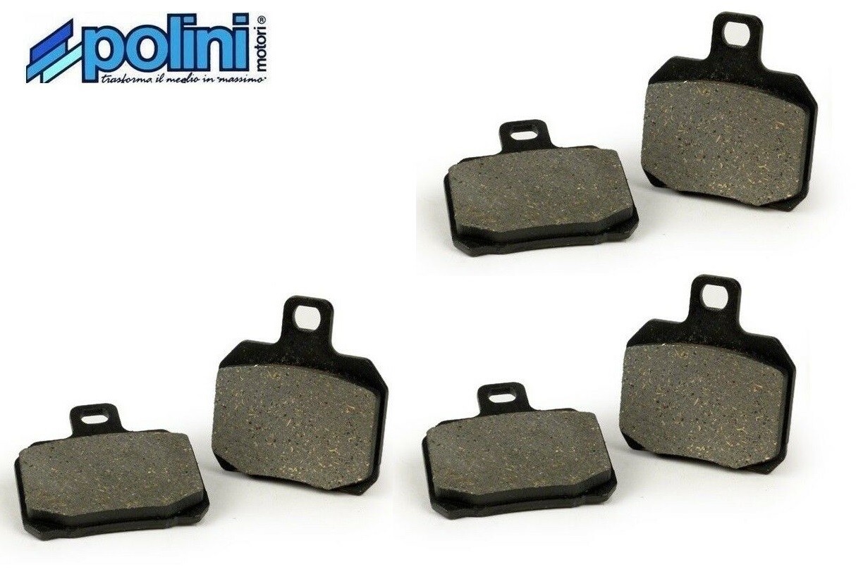 Plaquettes de frein Polini Piaggio X9 250 pour stopper les sifflements et restaurer le mordant