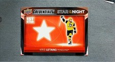 2021-22 Upper Deck Credentials 1st Star of the Night #1S-5 Kris Letang