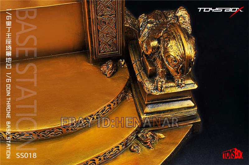Figura de acción Odin's Throne 1/6 resina escena plataforma modelo SS018 ajuste 12 pulgadas GK Foto 3 de 4