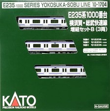 KATO 10-1704 N Gauge E235 Series 1000 Series Yokosuka Sobu Rapid Line Extension