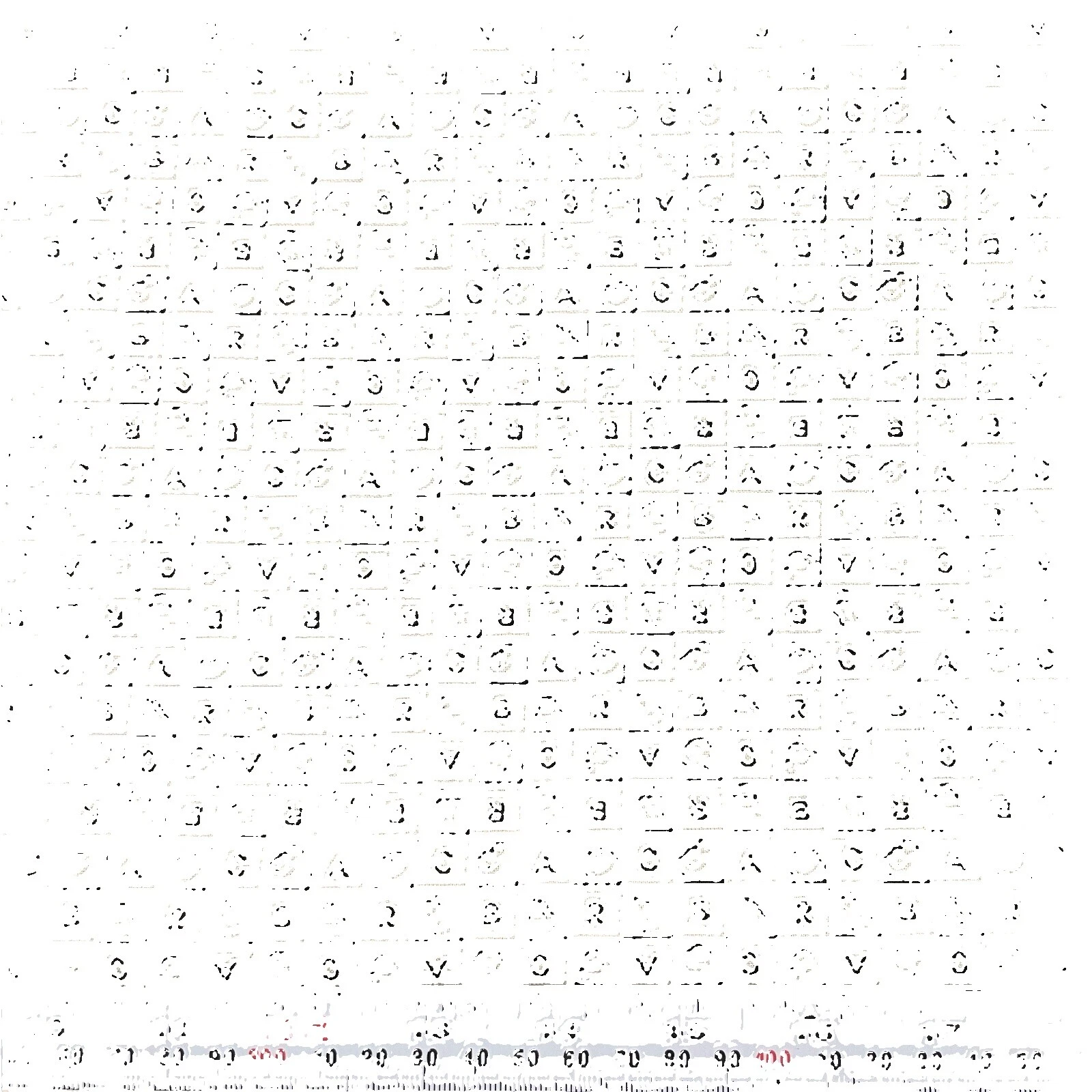 Letters, Numbers & Words Quilting Craft Fabrics