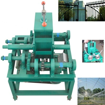 #ad #ad 220V 2.2KW Electric Pipe Roller Bender Square Round Tube Bending Machine $1508.80