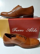 Ferro Aldo Men's Oxford Classic Formal Business Dress Shoes 19509L -Sz 7 -NIB