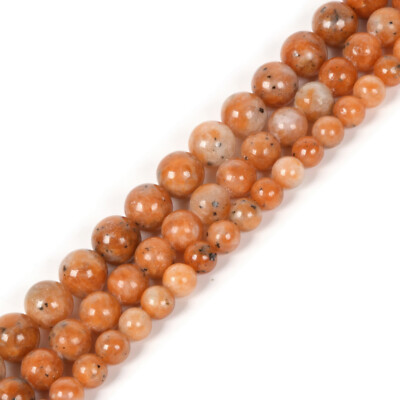 Gemstome Round Ball Loose Beads Nice DIY Jewelry Making Beads Strand6mm 8mm 10mm