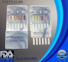 12 Panel Urine Multi-Drug Test Dip Card, FDA CLIA