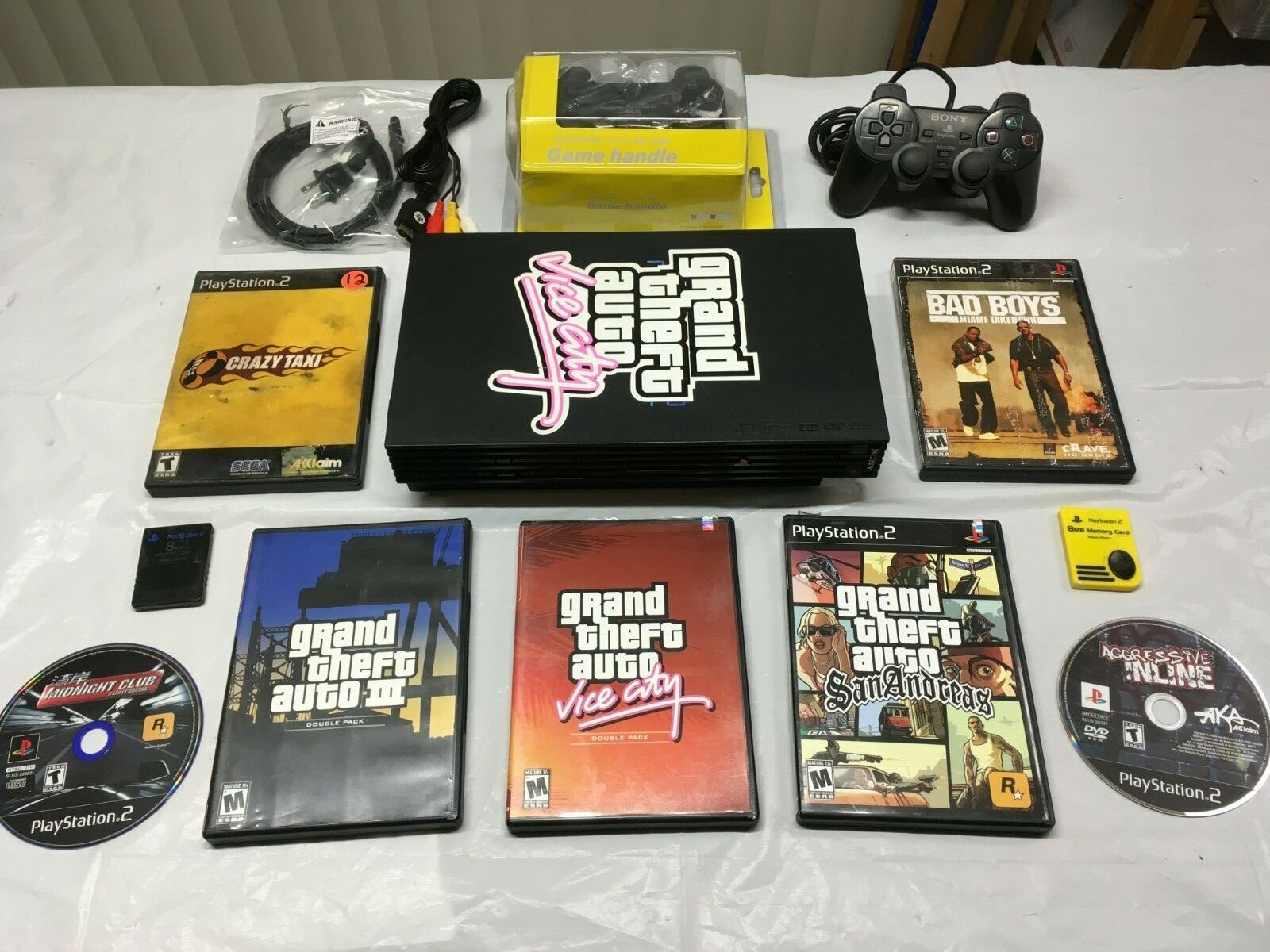 Sony PlayStation 2 Slim Grand Theft Auto San Andreas Bundle -  Consolevariations