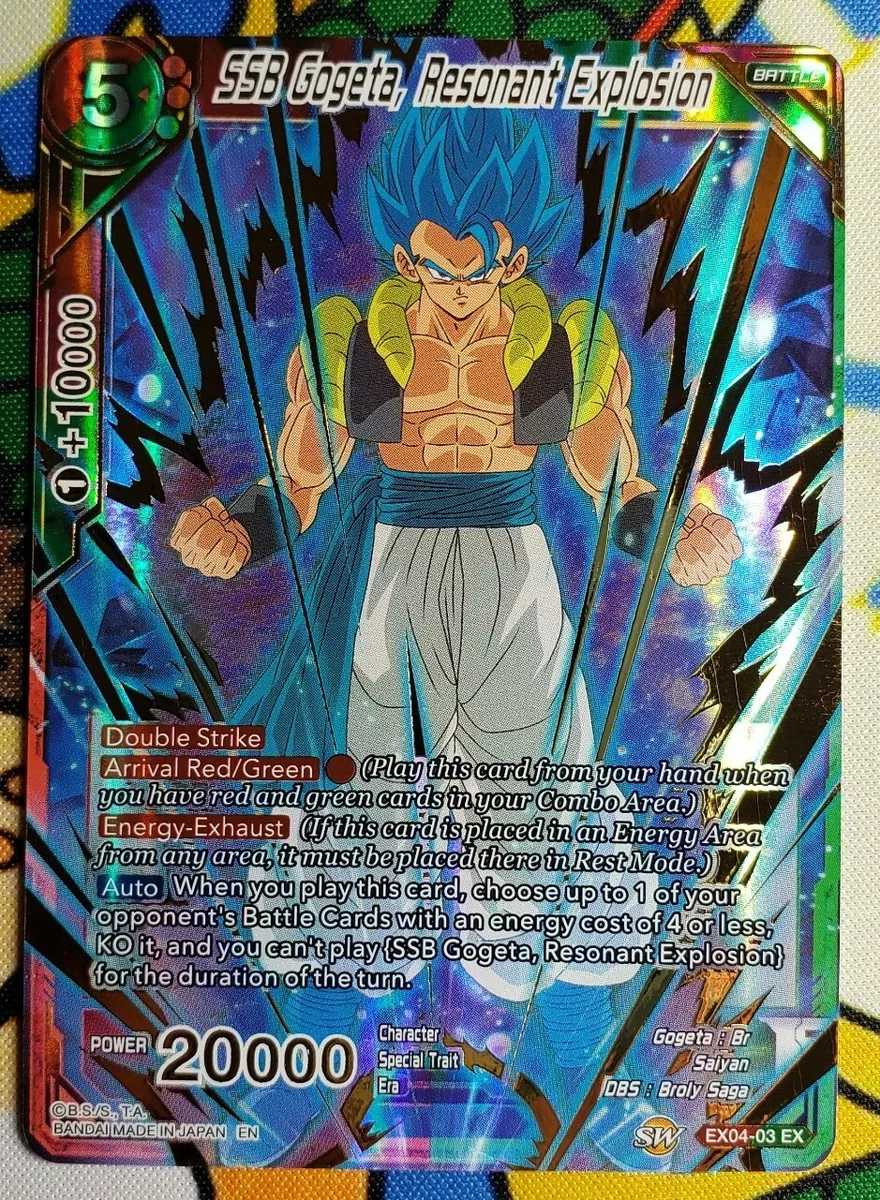 SUPER BROKEN! ULTRA GOGETA BLUE INCOMING + COUNTER + BLUE CARD +