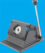 Graphic Punch Die Cutter Round 58Mm New Badge/Button Maker Manual az