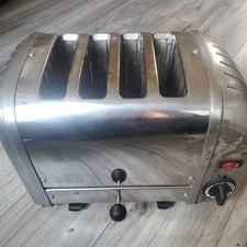 Dualit Classic 4 Slice Wide Slot Toaster works fine see description 
