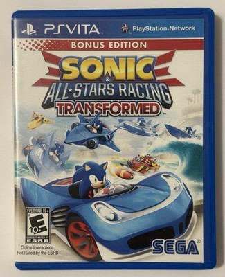 Sonic All Stars Racing: Transformed - Sony Playstation Vita Complete
