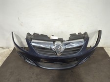 2010 VAUXHALL Corsa Front Bumper - BLUE 93189721