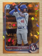 2022 Bowman Chrome Sapphire Jose Ramos Prospects Orange /75 #BCP-228 Dodgers