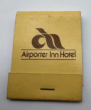 Airporter Inn Hotel Matchbook Vintage Matches Irvine CA