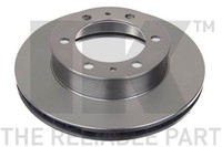 2X Bremsscheibe NK 2045140 FüR Hilux Toyota 7 Pick Up 8 4WD KUN25 KUN15 KUN35