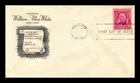 US COVER WILLIAM ALLEN WHITE FIRST DAY ISSUE SCOTT 960 GRIMSLAND CACHET