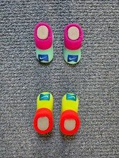 Nike Newborn Infant Booties Crib Shoes Socks 0-6 Mos Neon Yellow Green New