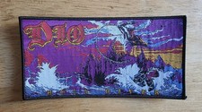 Dio Holy Diver Black Border Woven Patch 20cm X 10cm
