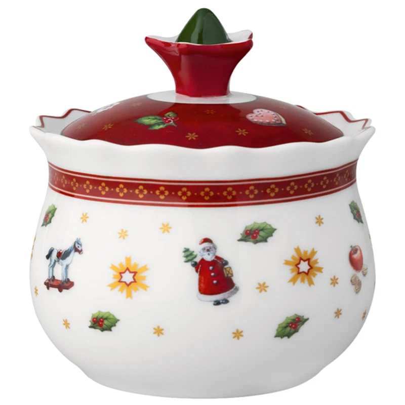 Barattolo Marmellata Natale con Coperchio Villeroy & Boch Toy's Delight 260 ml, fotografia 9 di 9