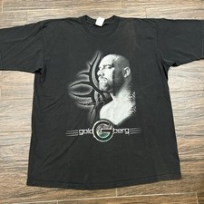 Vintage 90s WCW Goldberg Wrestling T-Shirt Size 3XL 1999 Fear the Spear USA Made