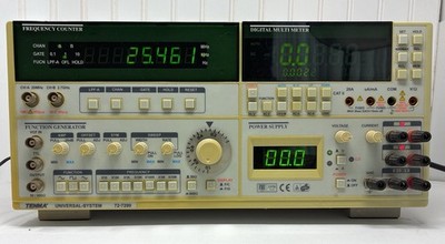 Tenma 72-7290 Universal System Test Center 4 in 1 DMM Frequency Counter/ PWR Sup