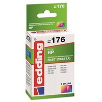 Edding Druckerpatrone Ersetzt Hp 57, C6657A Kompatibel Color EDD-176 18-176