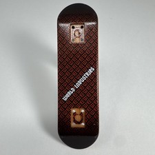 World Industries Tech Deck Vintage Font Logo Monogram Red Spell Out AOP letter W