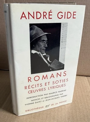 André Gide. Romans. Récits et Soties. Œuvres Lyriques . Pléiade. 1966 - Photo 1/4